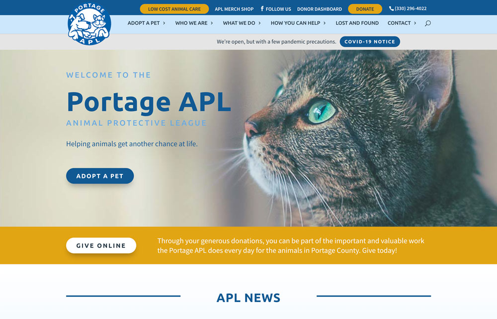 Portage Animal Protective League